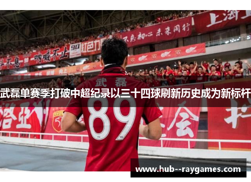 武磊单赛季打破中超纪录以三十四球刷新历史成为新标杆 武磊单赛季打破中超纪录以三十四球刷新历史成为新标杆